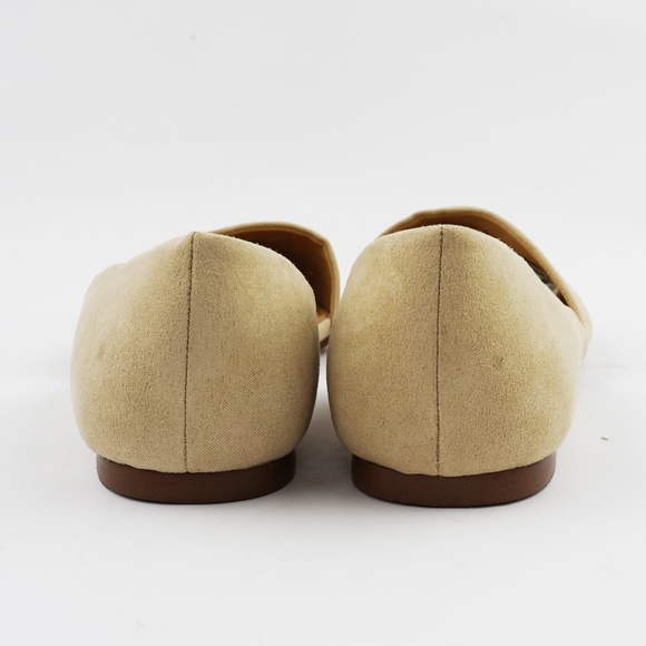 New JCREW Size 8.5 Zoe Sueded d'Orsay Flats in Saddle - Picture 5 of 7